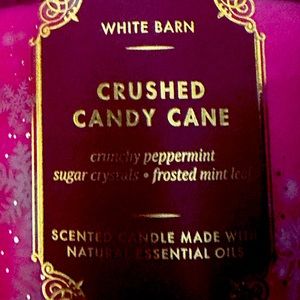 Crushed Candy Cane Candle